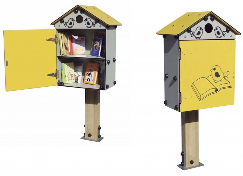 Bibliothéque extérieure pour enfants