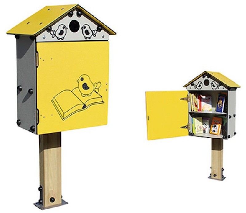Bibliothéque extérieure pour enfants