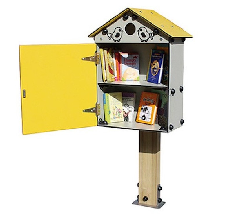 Bibliothéque extérieure pour enfants