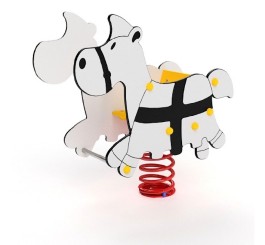Cheval jeux sur ressort