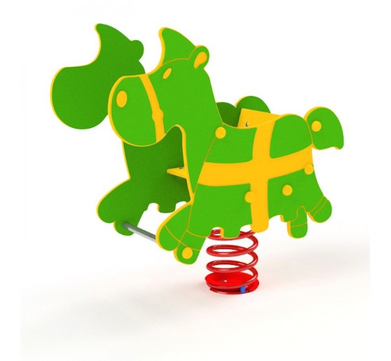 Cheval jeux sur ressort