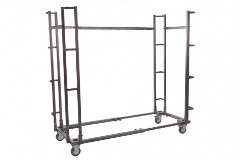 Chariot réglable pour tables pliantes L 120 à L180