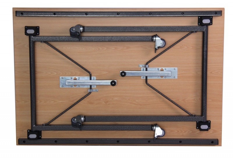 Lot de 10 tables "ULTRA" 180 x 80 cm avec 4 pieds pliants