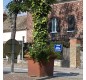 Jardinière carrée en polyèthylène