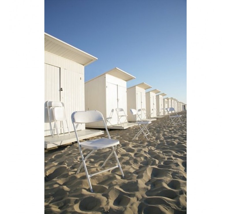 Chaise pliante pour collectivité