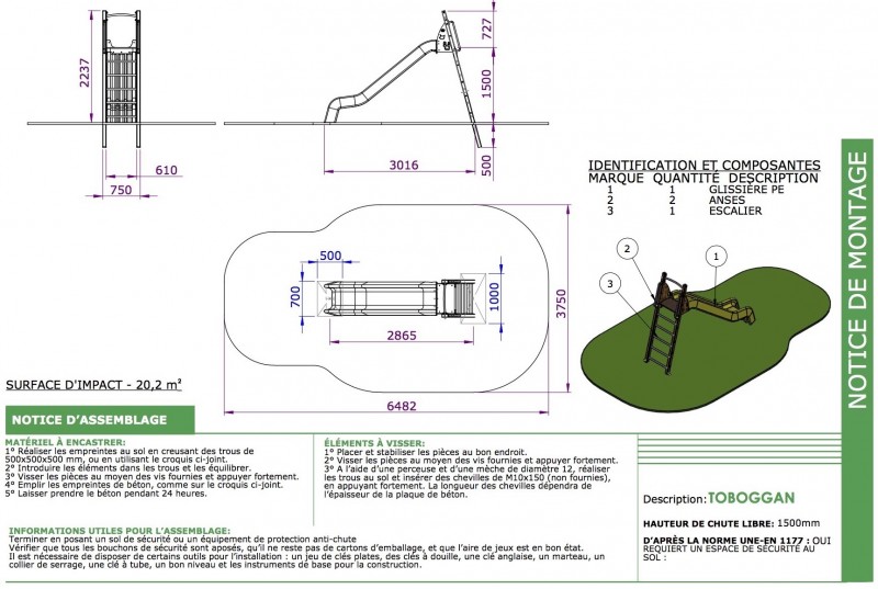 Toboggan du magicien