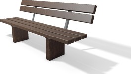 Lot de 5 bancs Vikings