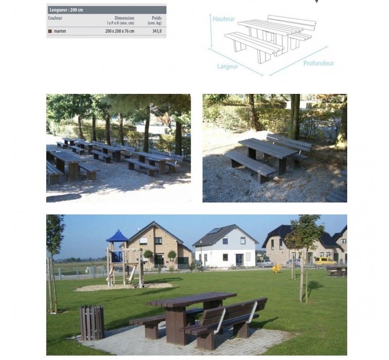 Bancs robustes