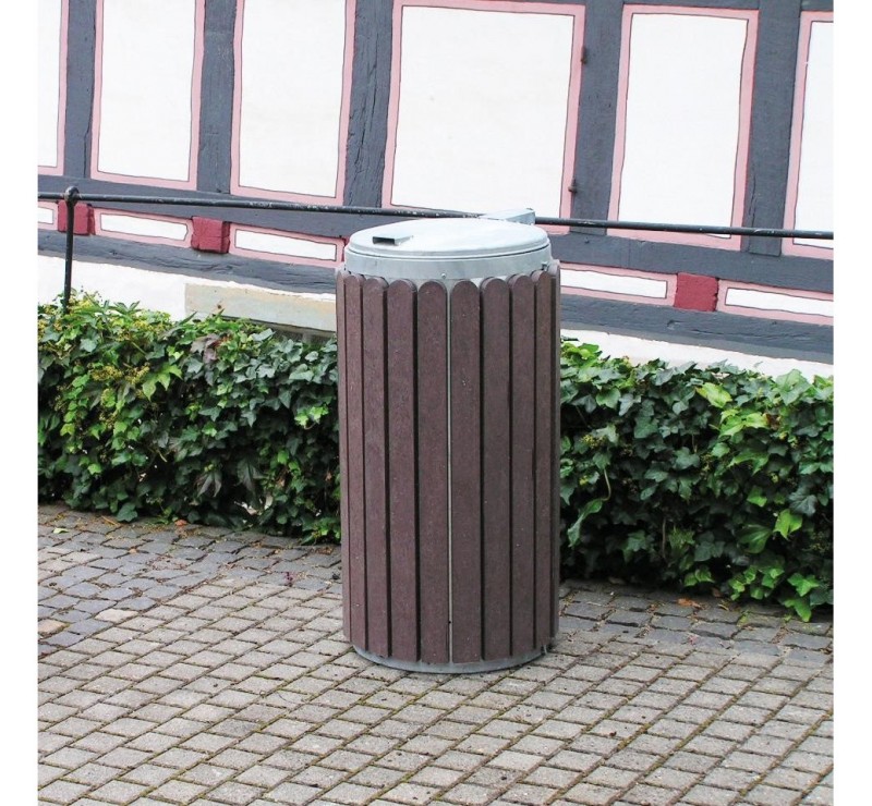 Corbeilles en plastique recyclé 
