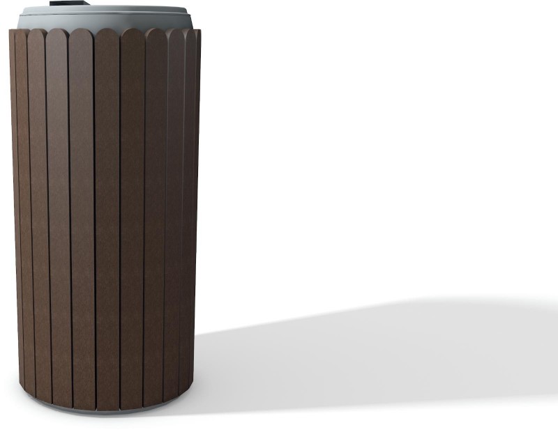 Corbeilles en plastique recyclé 