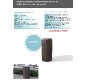 Corbeilles en plastique recyclé 