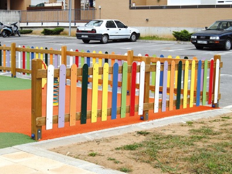 Barrière en bois 