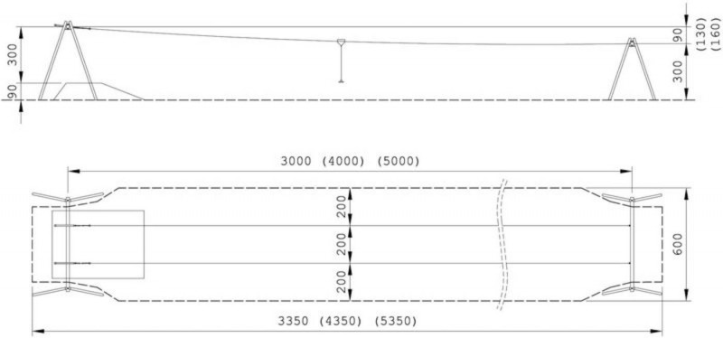 Tyrolienne double longueur 30 m