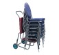 Chariot pour chaises empilables
