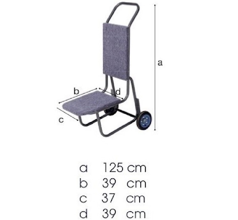 Chariot pour chaises empilables Chariot pour chaises empilables