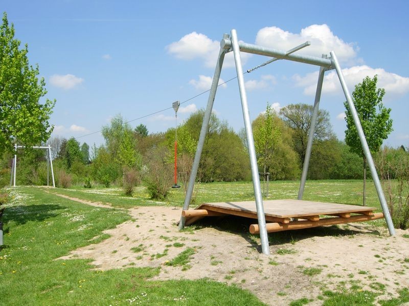 Tyrolienne bois longueur 30 m