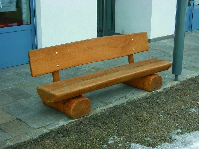 Banc des forêts en bois de robinier Banc des forêts en bois de robinier