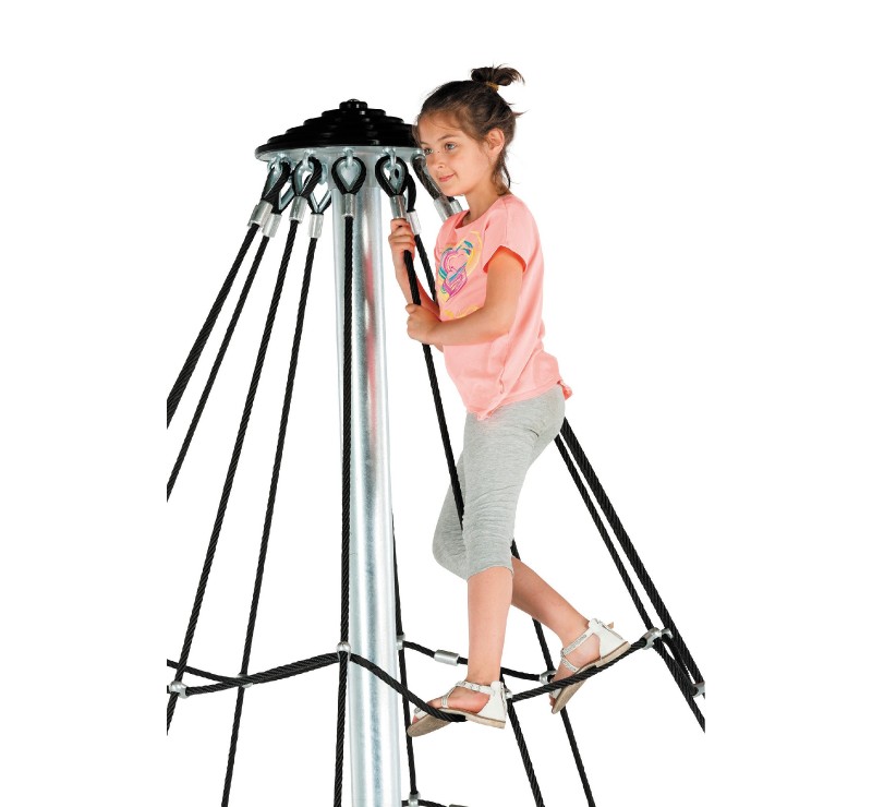 Pyramide de cordes pour collectivité