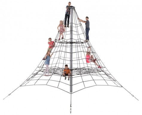 Pyramide de cordes pour collectivité