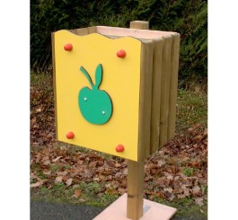Corbeille pomme pour école maternelle