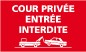 Panneaux pour les syndics de copropriété