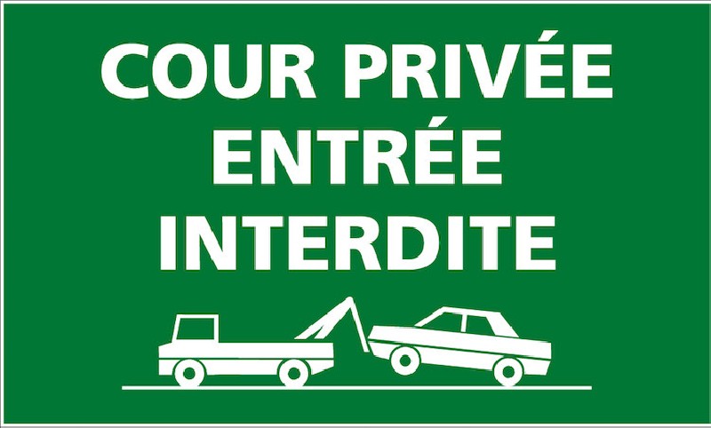 Panneaux pour les syndics de copropriété
