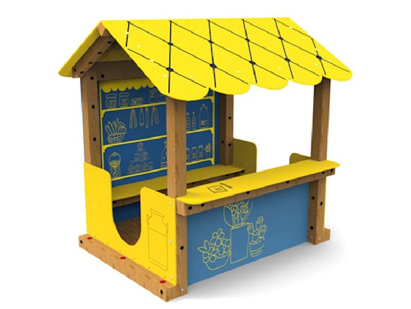 Maisonnette boutique pour enfants
