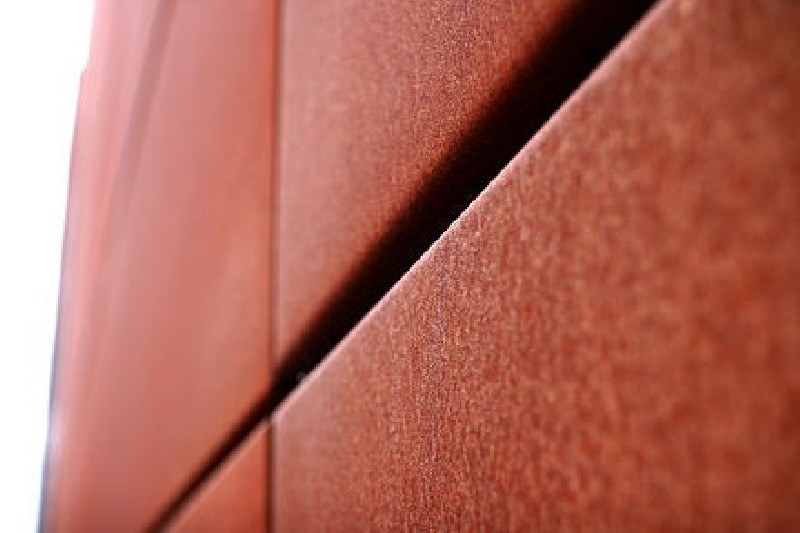 Lot de 10 potelets urbain finition imitation corten