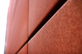 Lot de 10 potelets CORTEN