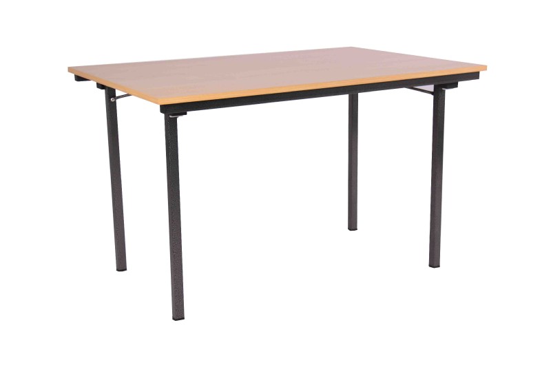 Lot de 10 tables "ULTRA" 120 x 80 cm avec 4 pieds pliants