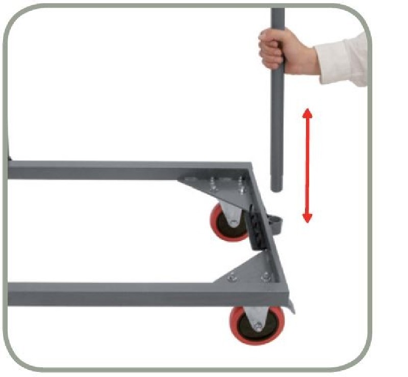 Chariot pour tables XL240 