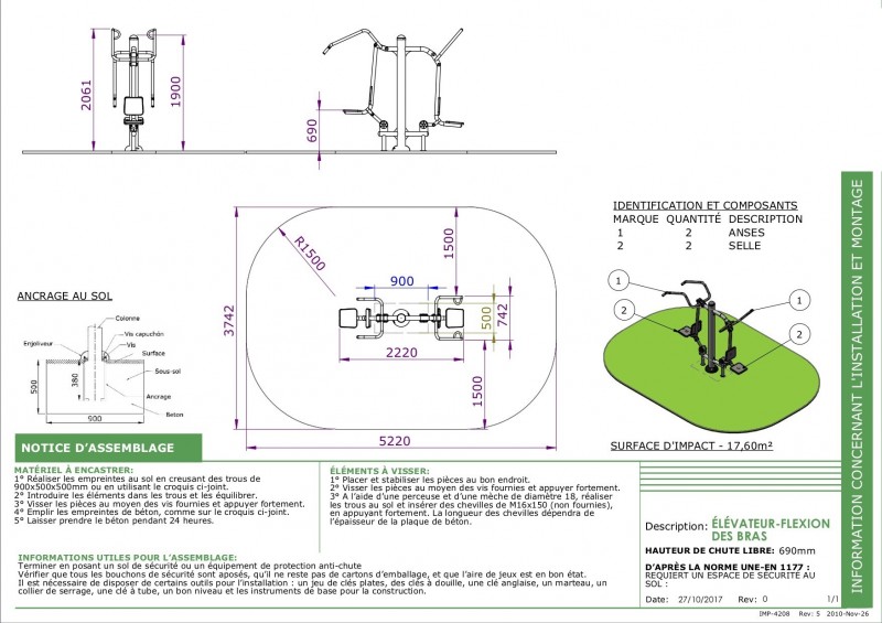Appareil de musculation complet