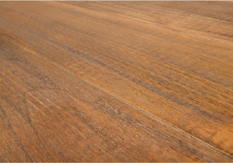 Table rustique démontable en bois d'orme