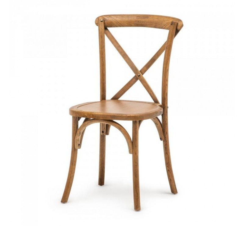 Chaise en bois robuste