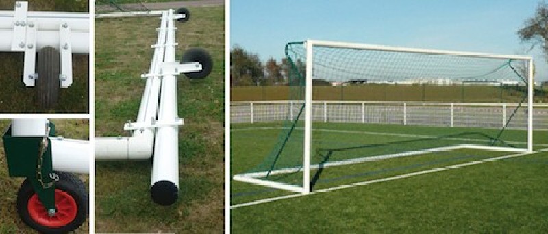 Paire de buts à 11 joueurs transportables