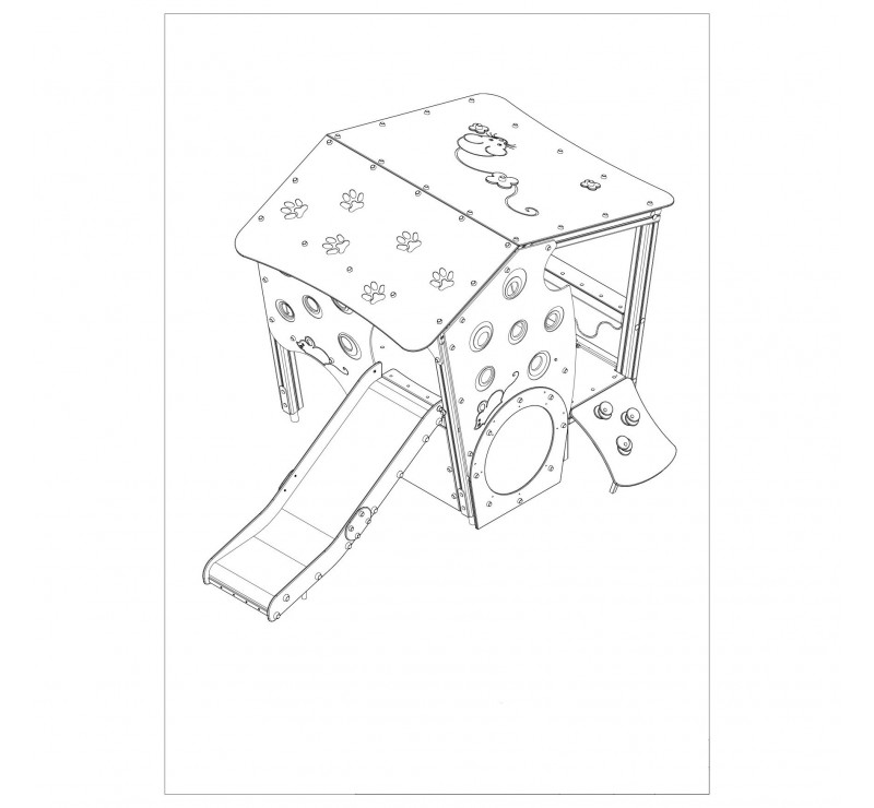 Cabane aires de jeux