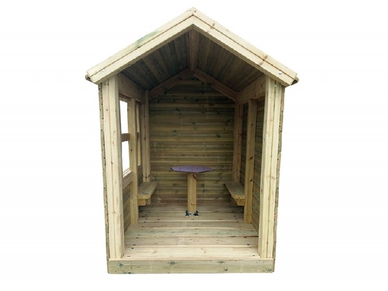 Maisonnette forestière pour les écoles