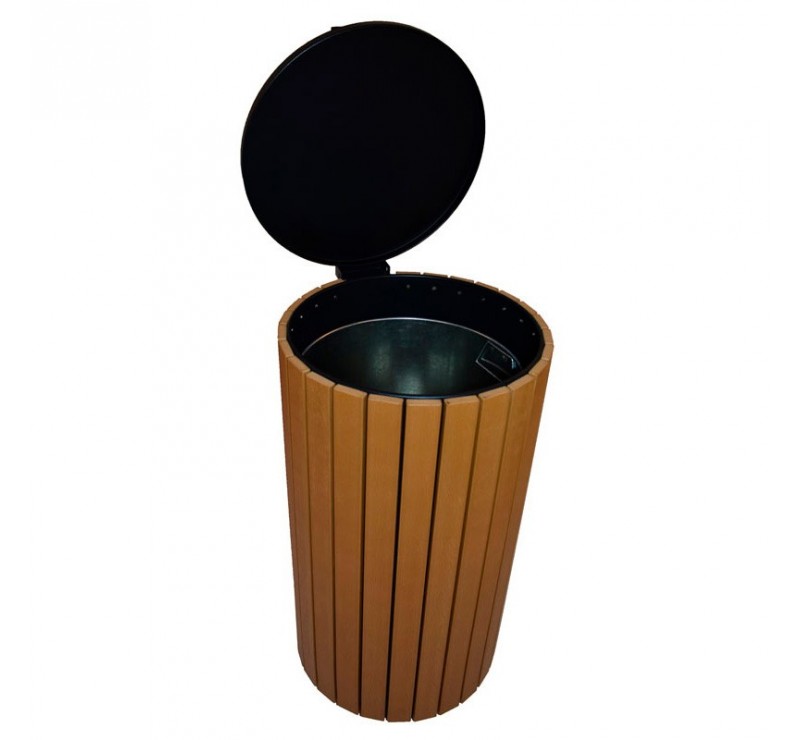 Corbeille bois 90 litres