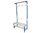 Banc avec vestiaire