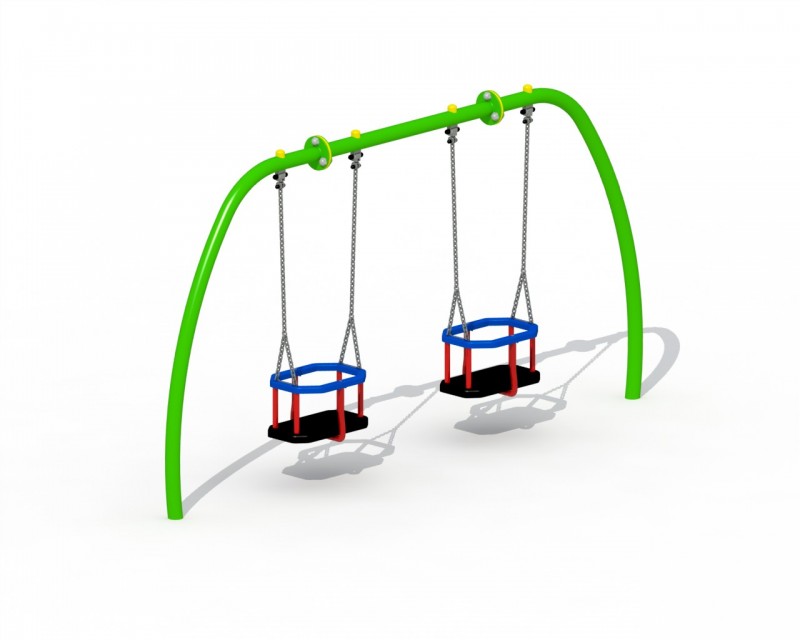 BALANÇOIRE BÉBÉ DOUBLE (2 SIÈGES BÉBÉ DE SÉCURITÉ)