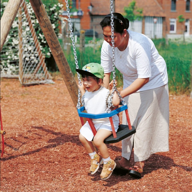 BALANÇOIRE BÉBÉ DOUBLE (2 SIÈGES BÉBÉ DE SÉCURITÉ)