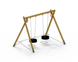 GRANDE BALANÇOIRE AVEC 2 PNEUS