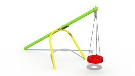 BALANÇOIRE OSCILLANTE EN MÉTAL