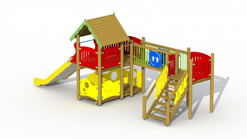 FORTERESSE - AIRE DE JEUX POUR LES COLLECTIVITÉS