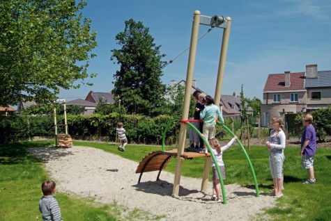 Tyrolienne en métal