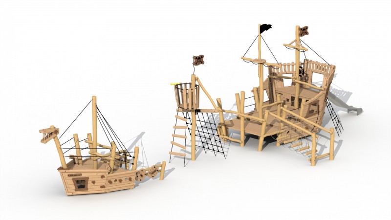JEU EXTÉRIEUR BATEAU PIRATE ALBATROS