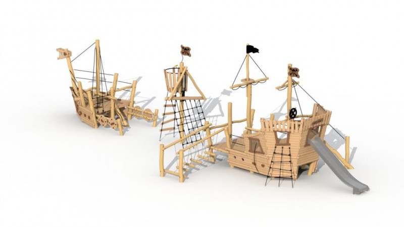 JEU EXTÉRIEUR BATEAU PIRATE ALBATROS