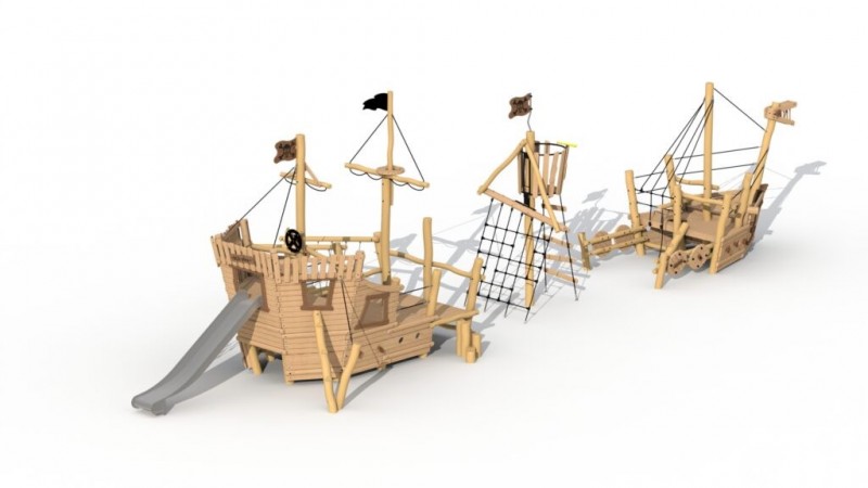 JEU EXTÉRIEUR BATEAU PIRATE ALBATROS