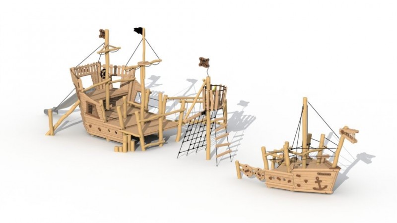 JEU EXTÉRIEUR BATEAU PIRATE ALBATROS