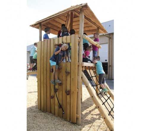 JEU EXTÉRIEUR TOUR MAGIQUE AVEC TOIT